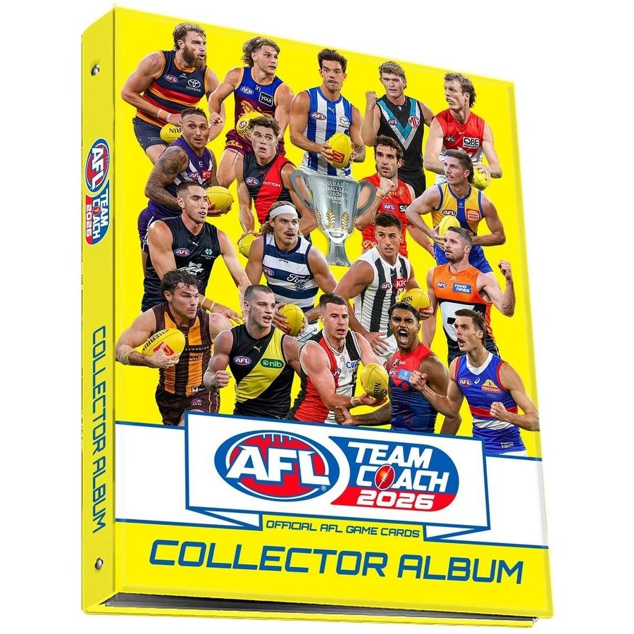 AFL Team Coach 2026 Collectors Album