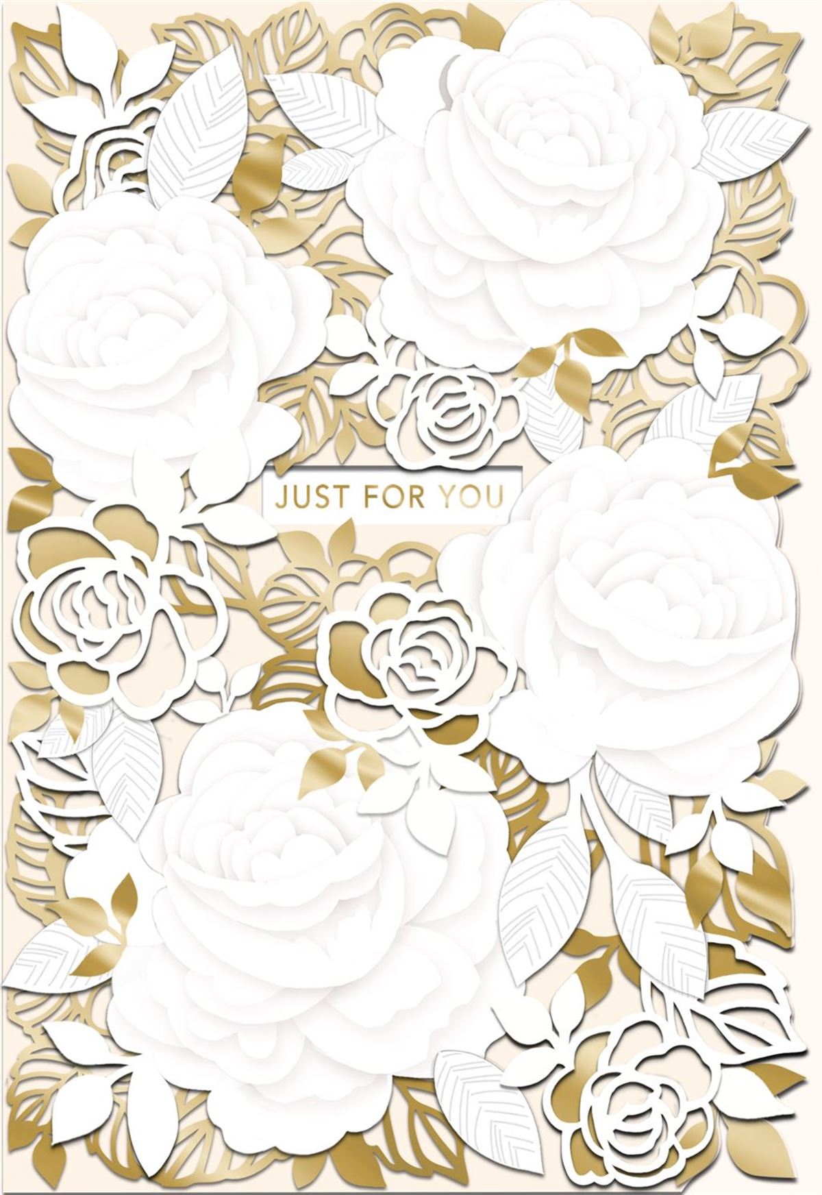 FEMALE OPEN DEEP EMBOSS ROSES