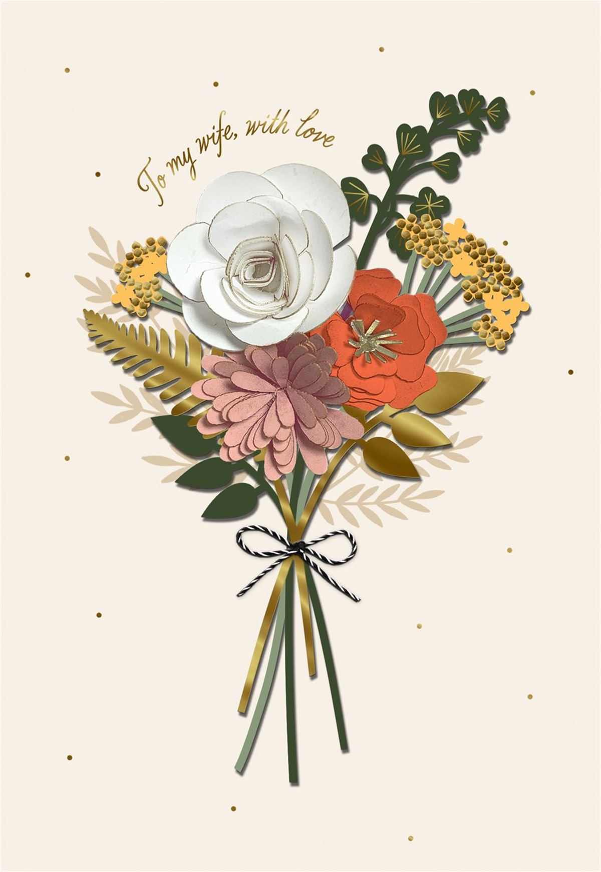 WIFE OPEN FLORAL BOUQUET