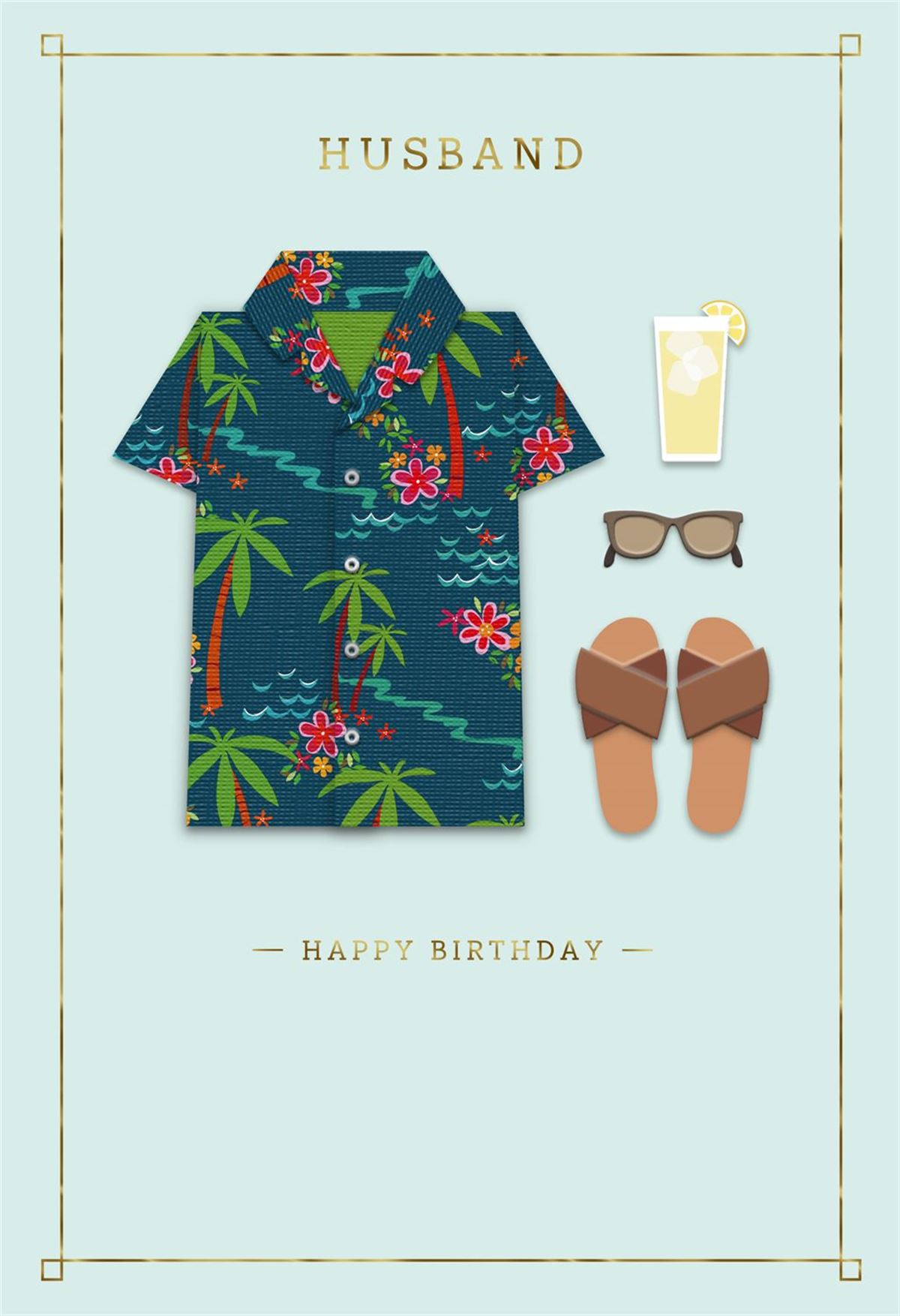 HUSBAND OPEN SUMMER OUTFIT