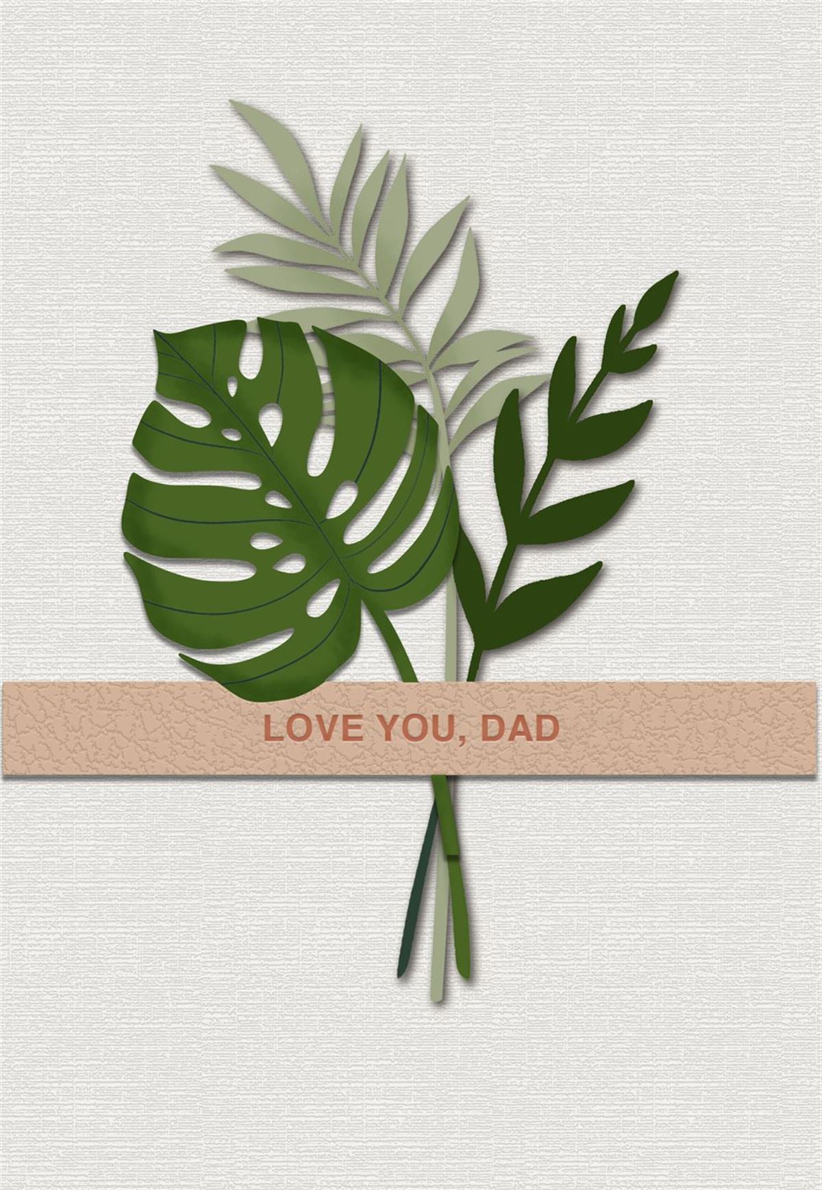 DAD OPEN LEAVES